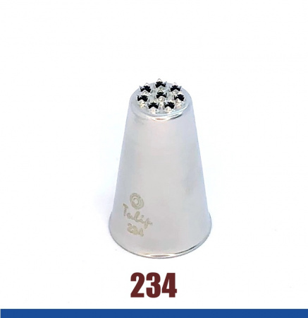 Кондитерская насадка 234 Tulip™ Травка с фасонными дырочками Кондитерская насадка 234 Tulip™ Травка с фасонными дырочками