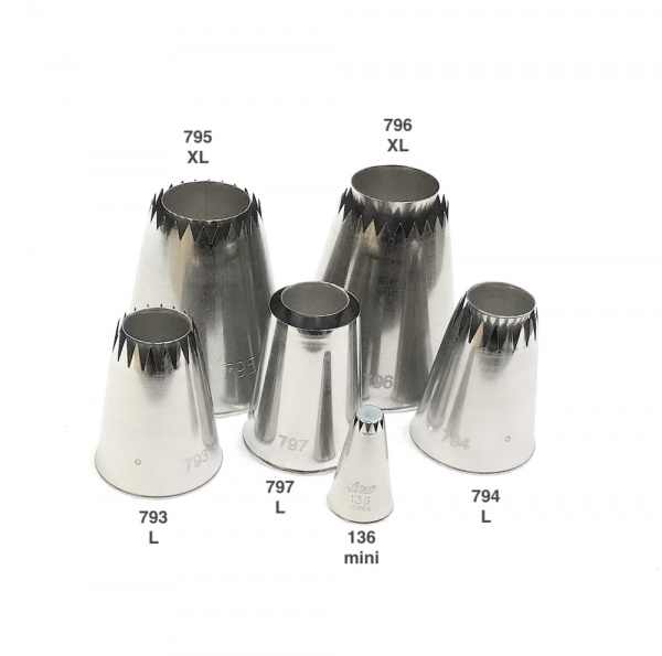 Кондитерская насадка Султан №136, 793-796 | Ateco