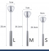 Венчик вращающийся для взбивания размер 25, 30, 35 см