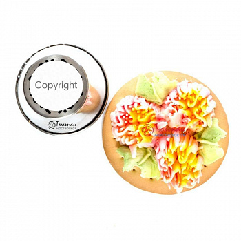 Насадка Малазийский Цветок №207 Роза Фантазия | XL размер (Russian Flower Nozzle # 207 Fantasia | XL size | By Tulip Workshop)