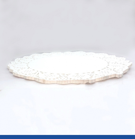 Подложка под торт ажурная бумажная Ø 34 см | упак. 10 - 50 шт