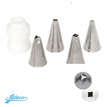 Кондитерские насадки №82, 83, 84, 85 Ateco | мини насадки