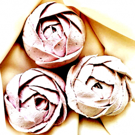 Кондитерская насадка для зефира лепесток большой 202 изогнутый (прорезь 35 мм) Эконом