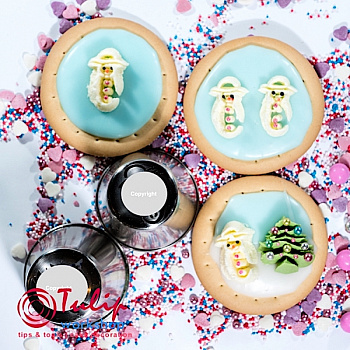 Насадка Снеговик №224 | XL размер (Russian Nozzle #224 Snowman | XL size | By Tulip Workshop)