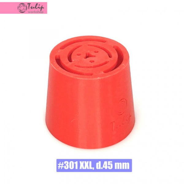 Насадка для зефира XXL Тюльпан шести лепестковая №301 (PLA пластик)