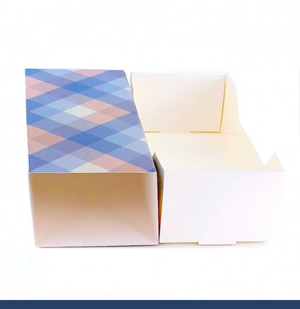 Кондитерская упаковка-пенал 18•7•5 см (1 секция/2 части) упак. 5-25 шт | КЛТ